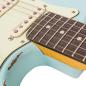 Preview: Vintage E-Gitarre V6MRLB Icon Distressed Laguna Blue mit Kabel