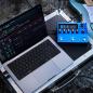 Preview: Boss Multieffektgerät VG-800 mit Gitarrentonabnehmer und Kabel