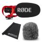 Preview: Rode Mikrofon Videomic Go II Helix Richtmikrofon mit Windschutz und Tuch