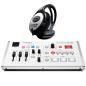 Preview: Roland Streaming Mixer VR-1HD mit Kopfhörer