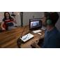Preview: Roland Streaming Mixer VR-1HD mit Kopfhörer