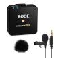 Preview: Rode Wireless GO II TX Modul mit Lavalier GO und Windschutz