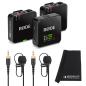 Preview: Rode Mikrofon-Funksystem Wireless GO Gen 3 mit 2x Lavalier II