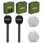 Preview: Rode Mikrofon-Funksystem Wireless GO Gen 3 Moss Khaki Interview Set 2
