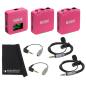 Preview: Rode Wireless GO Gen 3 Pink mit 2x Smartlav und 2x SC3