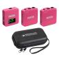 Preview: Rode Mikrofon-Funksystem Wireless GO Gen 3 Pink mit Softcase