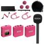 Preview: Rode Mikrofon-Funksystem Wireless GO Gen 3 Pink Interview Set 1 BK