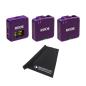 Preview: Rode Mikrofon-Funksystem Wireless GO Gen 3 Lila mit Tuch