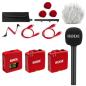 Preview: Rode Mikrofon-Funksystem Wireless GO Gen 3 Rot Interview Set 1