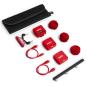 Preview: Rode Mikrofon-Funksystem Wireless GO Gen 3 Rot mit Tuch