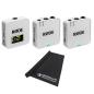 Preview: Rode Mikrofon-Funksystem Wireless GO Gen 3 Weiss mit Tuch