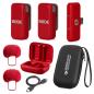 Preview: Rode Wireless Micro Drahtloses Mikrofon-System USB-C Rot mit Soft-Case