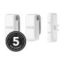 Preview: Rode Wireless Micro Drahtloses Mikrofon USB-C Weiss mit Soft-Case