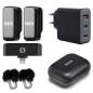 Preview: Rode Wireless Micro Drahtloses Mikrofon-System Lightning mit Netzteil