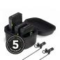 Preview: Rode Wireless Pro Mikrofon-Set mit Handadapter und Fell-Windschutz