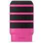 Preview: Rode Mikrofon Podmic mit WS14P Popschutz Pink und Kabel