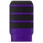 Preview: Rode Mikrofon Podmic USB Weiss mit WS14PU Popschutz Lila und Kabel