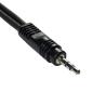 Preview: keepdrum YC006 Y-Adapter Klinke Splitter 2x Buchse 6,35mm - 1x Miniklinke-Stecker 3,5mm