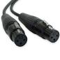 Preview: keepdrum YC020 Y-Adapterkabel XLR-Splitter 2x Buchse - 1x Stecker
