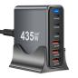Preview: keepdrum USB-Schnell-Ladestation YMX435 6 Anschlüsse