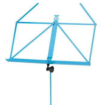 K&M 100-1 Notenständer Meerblau mit Tasche