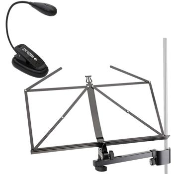 K&M 11505 Notenhalter mit Notenpult-Leuchte