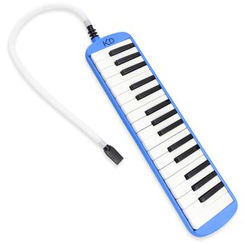 keepdrum Melodica Blau 32 Tasten mit Tasche