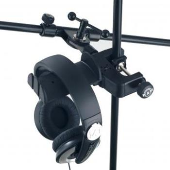 K&M 16085 Kopfhörerhalter mit  Kabel