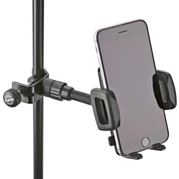 K&M 19747 Smartphone-Halter mit Miniklinkenkabel