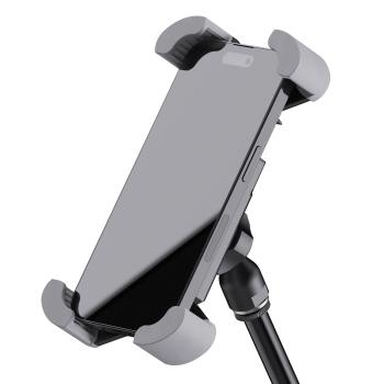 K-M 19753 Smartphone-Halter mit Mikrofasertuch