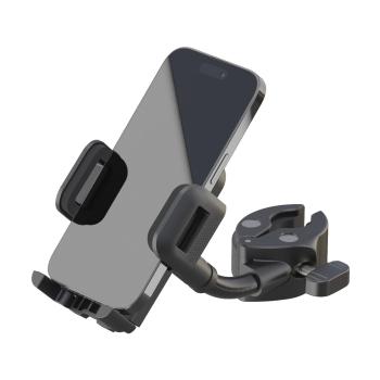 K-M 19761 Smartphone-Halter mit Klemme und Tuch