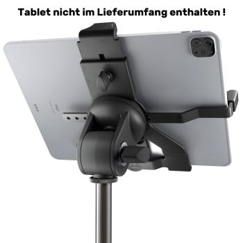 K-M Tablet-PC-Stativ 19775 Tablet Halter 10-16 Zoll
