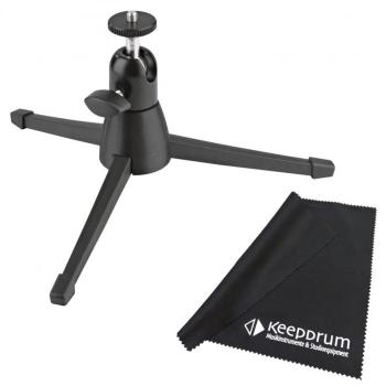 K&M 19783 Kamera-Tisch Stativ Tripod mit Tuch