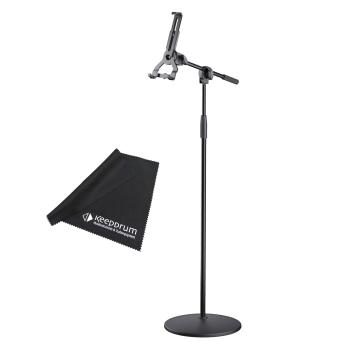 K-M 19789 Tablet-PC-Ständer mit Schwenkarm und Tuch