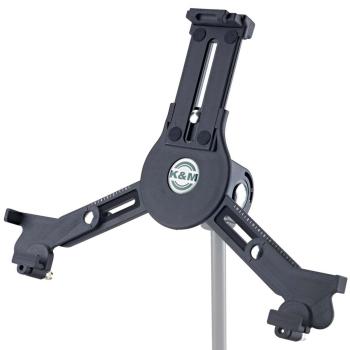 K&M 19790 Tablet-PC-Halter mit Gelenkarm Schwarz