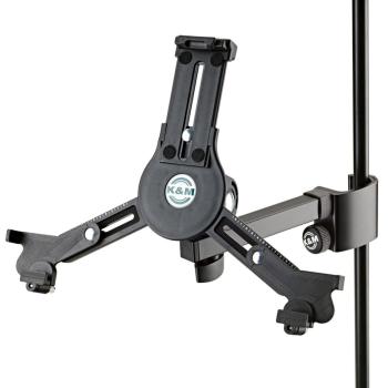 K&M 19791 Tablet-Halter mit 3m Miniklinken-Kabel