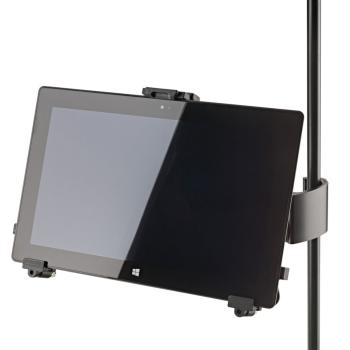 K&M 19791 Tablet-PC-Halter mit Mikrofonständer