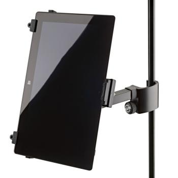 K&M 19791 Tablet-PC-Halter mit Mikrofonständer