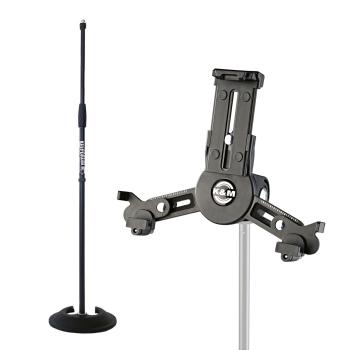 K&M 19795 Tablet-PC Stativ-Halter mit Ständer gerade