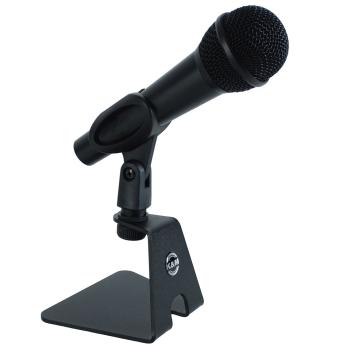 K-M 23240 Tischstativ für Mikrofon mit XLR-Kabel