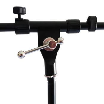 keepdrum Mikrofonstativ MS106 mit K-M Universalklemme 23690