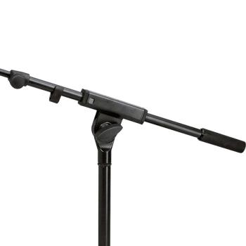 K&M 259-6 Mikrofonstativ niedrig mit Galgen