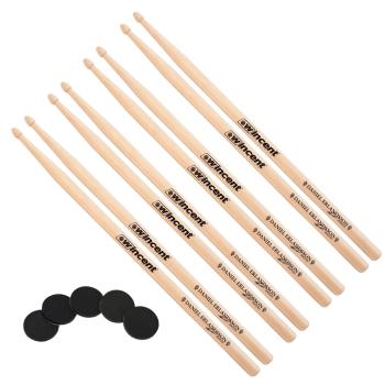Wincent D. Erlandsson Sticks 4 Paar mit Damper Pads