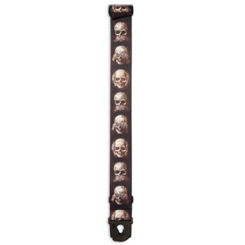 Planet Waves Gitarrengurt Skulls mit Klinkenkabel