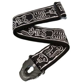 Planet Waves Gitarrengurt Skull mit Klinkenkabel