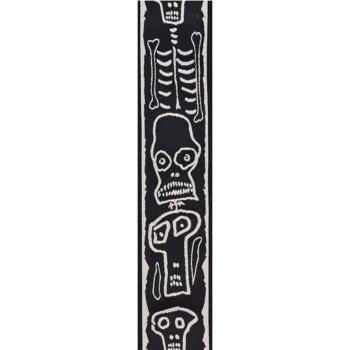 Planet Waves Gitarrengurt Skull mit Klinkenkabel