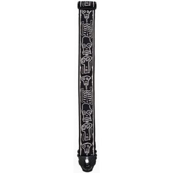 Planet Waves Gitarrengurt Skull mit Klinkenkabel