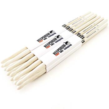 keepdrum Schlagzeugstöcke 7A Hickory Drumsticks 6 Paar