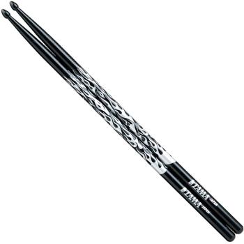 Tama Schlagzeugstöcke 5A-F-BS  Silver Fire mit Anhänger