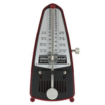 Wittner Metronom 834 Taktell Piccolo Rot mit personalisierter Gravur
